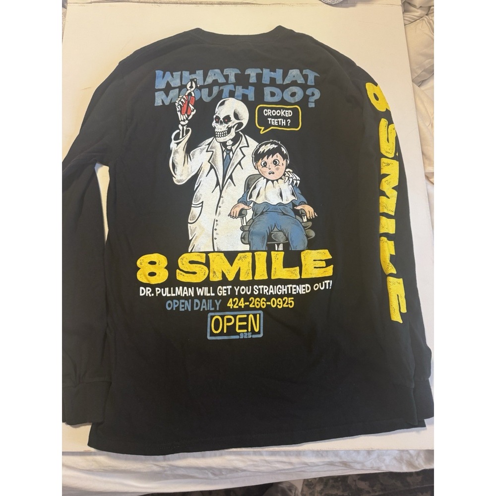 What That Mouth Do? Dentist Smile Shirt Open 925 Adult Halloween Goth Graphic